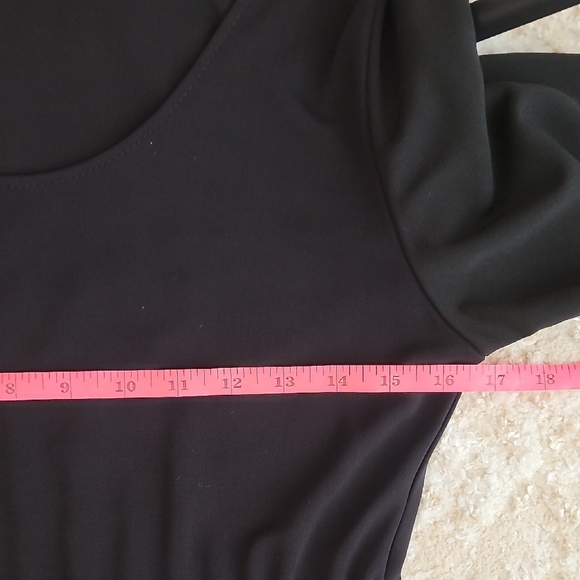 Y2K Vintage Limited Long Sleeve Maxi Dress Size XL Black Whimsigoth 90s Modest - Picture 11 of 16